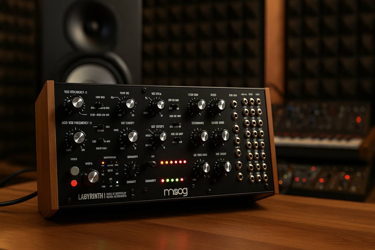 Откройте новые звуковые горизонты с Moog Labyrinth!